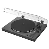 Sony PSLX3BT Auto Playback Wireless Turntable in Dark Grey with Blue