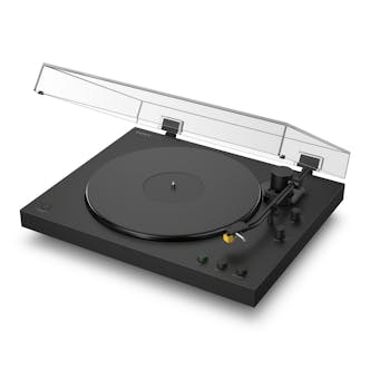 Sony PSLX5BT Auto Playback Wireless Turntable in Pure Black with Pre