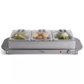 Presto PT16021GRY Buffet Server in Stainless Steel - 3 x 1.5L Pans