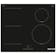 Bosch PWP611BB5E Series 4 60cm 4 Zone Induction Hob in Black Glass