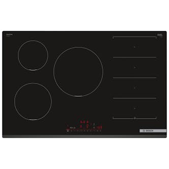 Bosch PXV831HC1E Series 6 80cm 5 Zone Induction Hob in Black