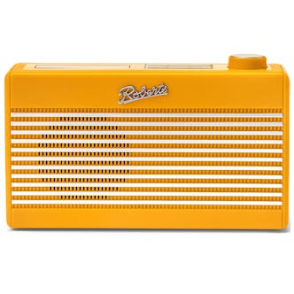 Roberts RAMBLERBTMSY Rambler Mini Dab+ Rechargeable Radio in Sunburst Yellow