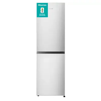 Hisense RB327N4BCE 182cm High 50/50 Frost Free Fridge Freezer in Stainless