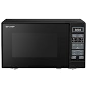 Sharp RDS202TB-UK Microwave Oven - Black, 20 Litres 800W