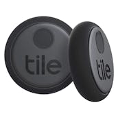Tile RE-25002 Sticker Bluetooth Tracker in Black (2 Pack)