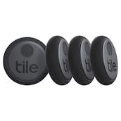 Tile RE-25004 Sticker Bluetooth Tracker in Black (4 Pack)