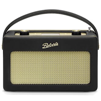 Roberts REV-ICONBK Revival Icon Smart Radio with Amazon Alexa in Black