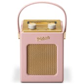 Roberts REV-MINIDP Revival Mini DAB/DAB+/FM Portable Radio in Dusky Pink