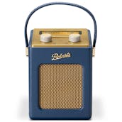 Roberts REV-MINIMB Revival Mini DAB/DAB+/FM Portable Radio, Midnight Blue