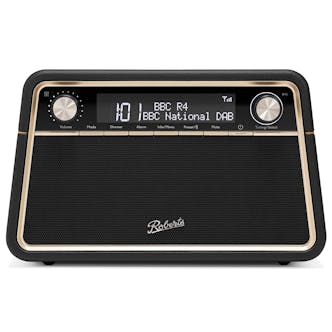 Roberts REVABK Reva Tabletop DAB, DAB+ & FM RDS Radio with Bluetooth i