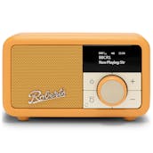 Roberts REVPETITE2SY Revival Petite 2 DAB DAB+ FM & BT Radio Sunburst Yellow