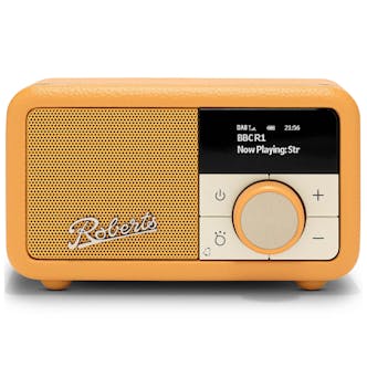 Roberts REVPETITE2SY Revival Petite 2 DAB DAB+ FM & BT Radio Sunburst Yellow