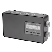 Panasonic RF-D40EGK-K Radio Internet DAB+/FM Bluetooth 6W - Écran TFT 2.4" - Télécommande - Noir
