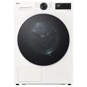 LG RHX5009TWB 9kg Heat Pump Condenser Dryer in Essence Glossy White A