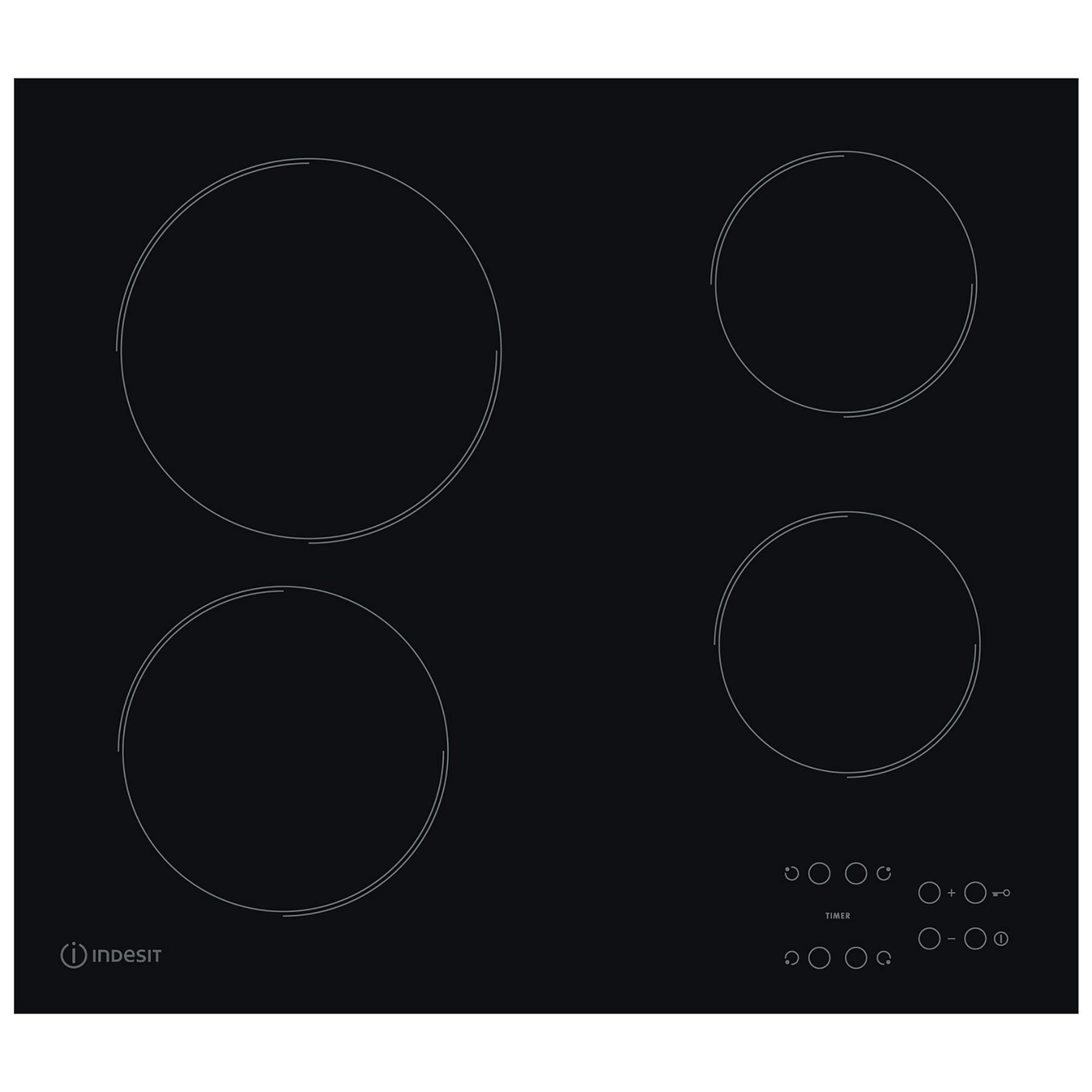 indesit touch control ceramic hob