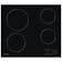 Indesit RI161C 60cm 4 Zone Frameless Ceramic Hob Black Touch Control
