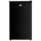 IceKing RK113BK 85cm High Undercounter Fridge with Ice Box in Black 48c