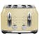 Rangemaster RMCL4S201CM Classic 4 Slice Toaster in Cream