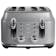 Rangemaster RMCL4S201GY Classic 4 Slice Toaster in Grey