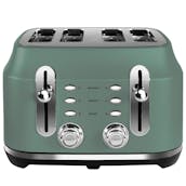 Rangemaster RMCL4S201MG Classic 4 Slice Toaster in Green