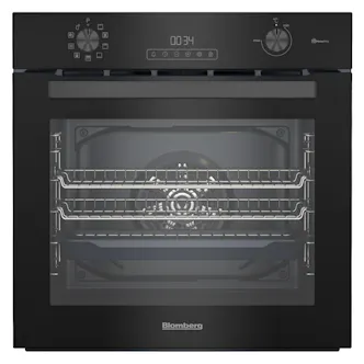 Blomberg ROEN8232WBP Built-In Electric Pyrolytic Oven in Black 72L A Rated w