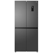 TCL RP470CSF0UK American 4 Door Fridge Freezer in Grey F Rated