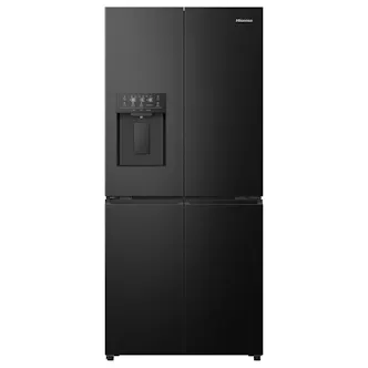Hisense RQ5P470SYFD American Fridge Freezer in Black with Ice & Water Non P