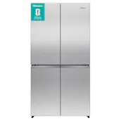 Hisense RQ5P640SSSD American Fridge Freezer in Stainless Steel Frost Free