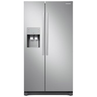 Samsung RS50N3513SL American Fridge Freezer in Silver PL I&W F Rated