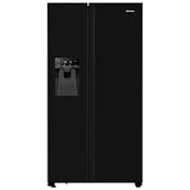 Hisense RS694N4TBE American Style Fridge Freezer in Black NP I&W E