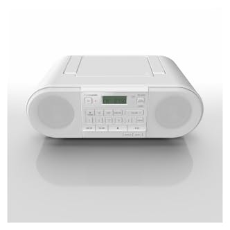 Panasonic RX-D552E-W Portable Stereo CD System in White DAB+ Bluetooth & USB