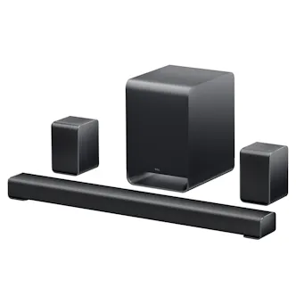 TCL S65K-UK 5.1Ch Dolby Atmos Soundbar Subwoofer & Rear Speakers in