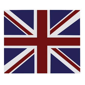 Unbranded 444442922 Unbranded 90cm Glass Splashback Union Jack in Colour