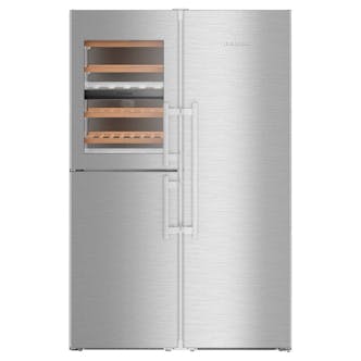 Liebherr SBSES8496 American Style Fridge Freezer St/Steel PL Ice D Rated