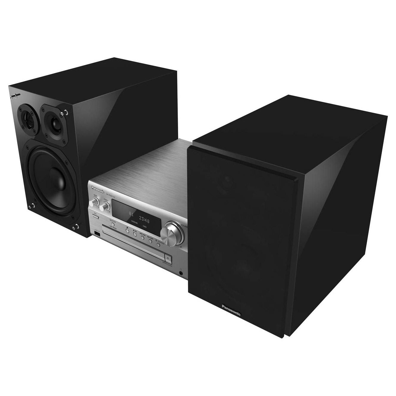 Panasonic SCPMX152EBS Micro HiFi System with AirPlay Bluetooth CD
