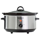 Daewoo SDA1364GE 3.5 Litre Slow Cooker in Stainless Steel