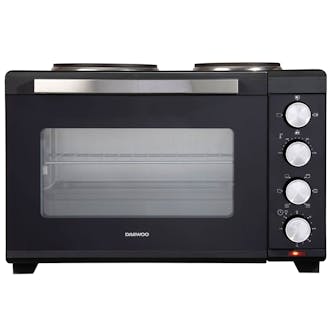 Daewoo SDA1609GE 32L Countertop Oven with Hot Plates - 3000W