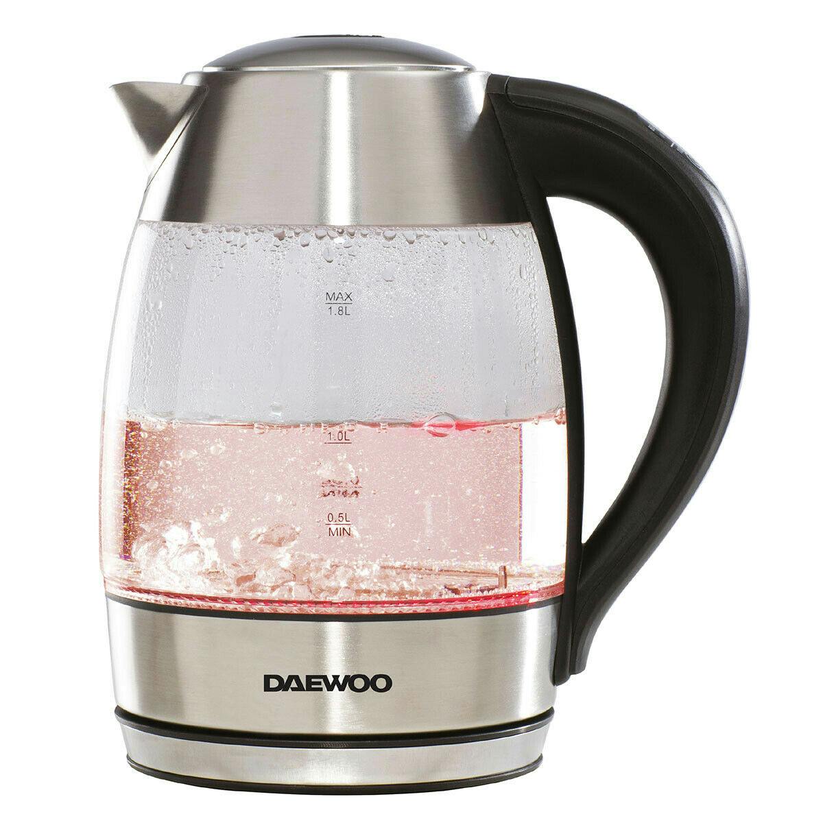 daewoo glass kettle