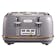 Daewoo SDA1818GE ASTORIA 4 Slice Toaster in Grey