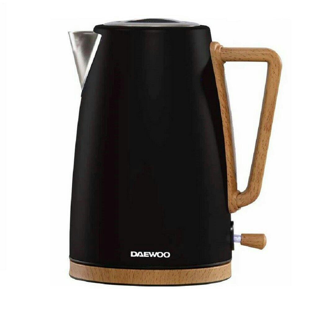 Daewoo SDA1947WK SKANDIA Cordless Jug Kettle Black