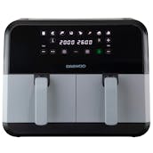 Daewoo SDA2310GE 8L XL Digital Dual Zone Air Fryer in Black 1400W