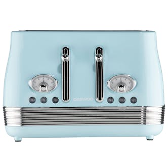 Daewoo SDA2529GE Baltimore 4 Slice Toaster in Sky Blue