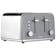 Daewoo SDA2596GE KENSINGTON 4 Slice Toaster in Grey