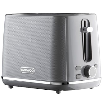 Daewoo SDA2628GE Sterling 2 Slice Toaster in Grey