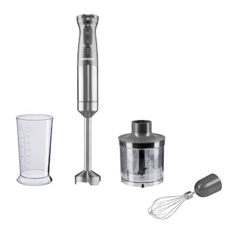 Daewoo SDA2633GE Cordless Pro 3-in-1 Hand Blender Set with Whisk, Choppe