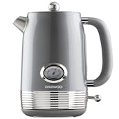 Daewoo SDA2747GE Denver Cordless Jug Kettle in Smoked Grey - 1.5L 3kW