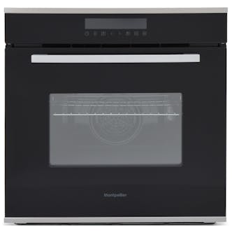 Montpellier SFO73B Built-In Electric Single Oven in Black 70L A Rated