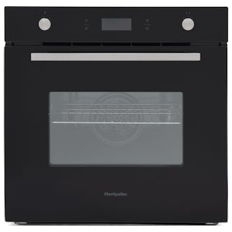 Montpellier SFO74B Built-In Electric Single Oven in Black 70L A Rated