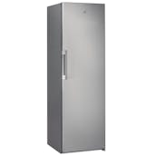 Indesit SI62S 60cm Tall Larder Fridge in Silver 1.67m E Rated 323L