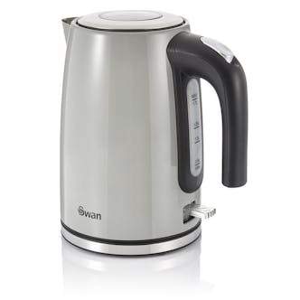 Swan SK14015GRN TownHouse Jug Kettle - Grey, 1.7L 3kW